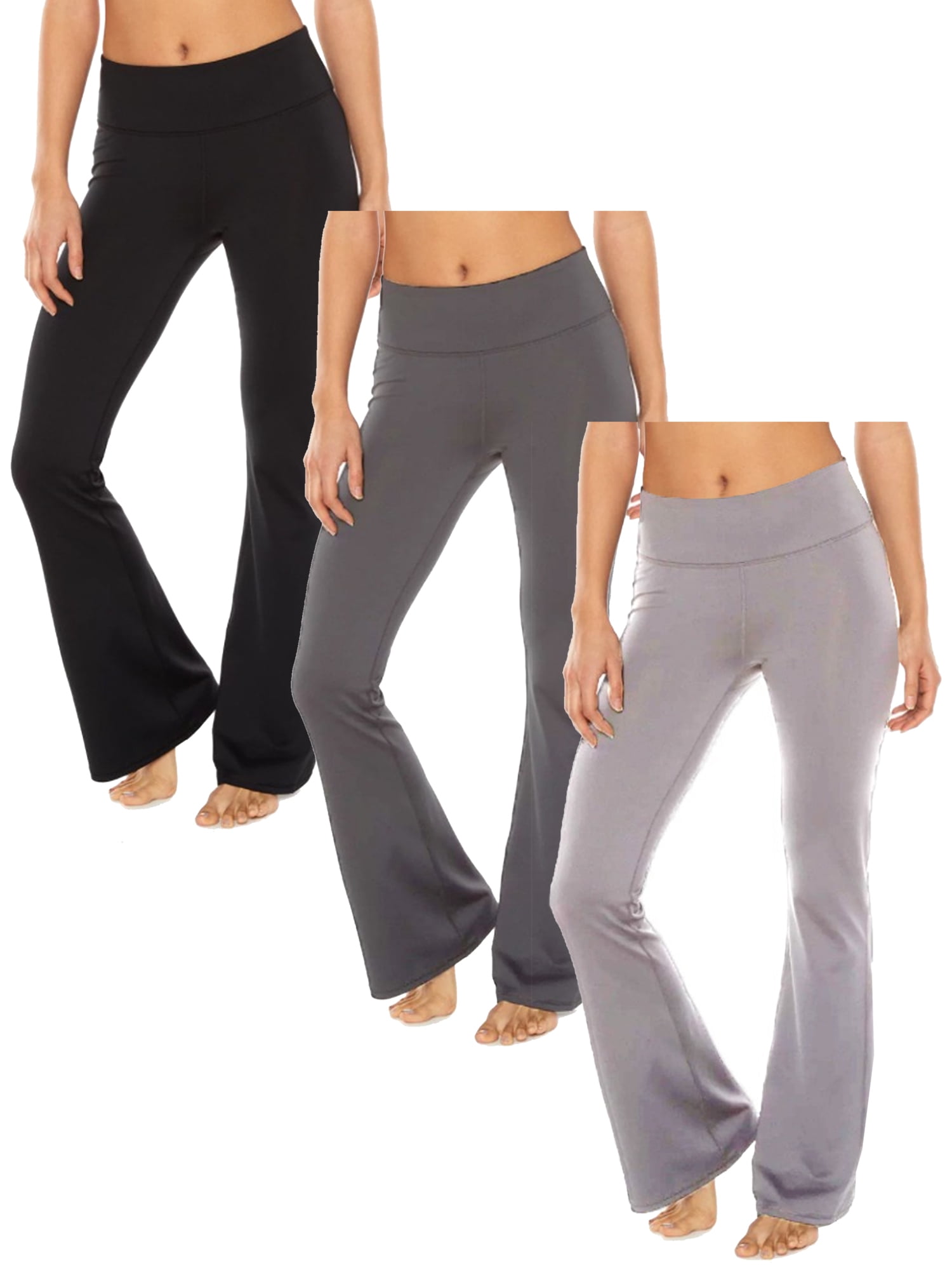 Women's Yoga BootLeg Pants 3 PACK!! 