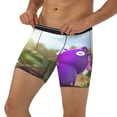 thumbnail image 3 of Lsque Pikmin Pattern Men's Performance Stretch Underwear, Athletic Long Leg Briefs，Moisture-Wicking-XX-Large, 3 of 6