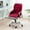 Red, variant on Heated Seat Cushion with Back Support, Office Chair Cushion with Lumbar Support, Warm Cushion for Chair in Home Office Car Use