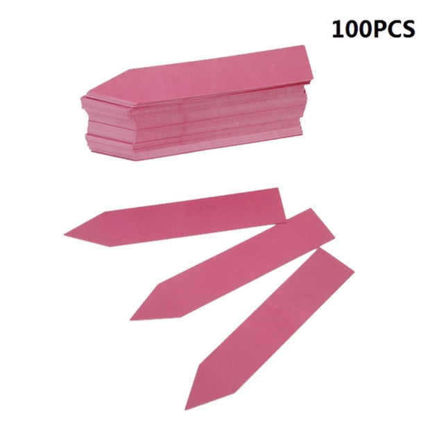 PIX-LINK 100Pcs 4 "etiquetas de plantas de plástico etiquetas de plantas impermeables para plántulas, etiquetas de jardinería de verduras PIX-LINK Plantación y cuidado de plantas