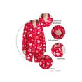 thumbnail image 3 of Amaxer Womens Cotton Cozy Flannel Pajama Set - Long Sleeve Button-Up Top with Elastic Waist Pants, Warm & Soft Sleepwear, 3 of 6