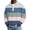White, variant on KeShDi Color Block Tops Quarter Zip Pullover Men Trendy Y2k Blouse Men's Vintage Fashionable Print Casual Solid Color Button Turndown Collar Long Sleeve Shirt. White 3X