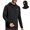 Black, variant on Men’s UPF 50+ Hoodie Shirt with Mask Long Sleeve Permanent UV Sun Protection Neck Gaiter Performance T for Outdoor