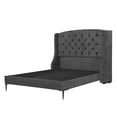thumbnail image 2 of Cabecera King Size Sitka Gris+ Box Base Cama Slim King Size, 2 of 8