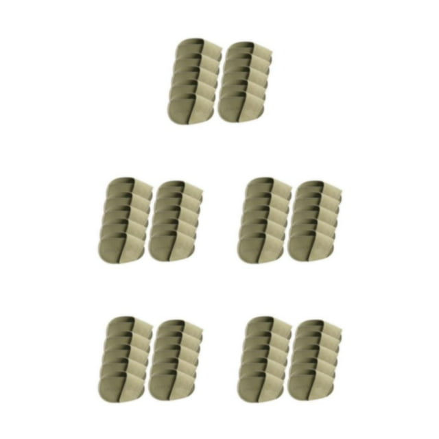 Destyer Golf Head Covers PU Portable Protector Travel Golf Athlete for Training Green Small 10 Pcs 5Set