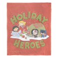 thumbnail image 4 of Justice League Loading Up Gifts Warner Bros Kids Silk Touch Throw Blanket, 50 x 60 inches, 4 of 5