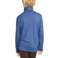 thumbnail image 3 of Stretch Is Comfort Girl's Oh so Soft Long Sleeve Turtleneck | Poly Spandex|Child Size 2 -16, 3 of 6
