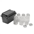 thumbnail image 1 of Caja de Almacenamiento Al Aire Libre Camping Viaje Senderismo Barbacoa Barbacoa Caja de Almacenamiento del Maletero del Coche, Negro, 1 of 5