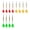 Style3, variant on BESTSKY 12Pcs Darts,Stable Flight Darts Metal Tip,Family Fun Dart Flights,Mixed Colors