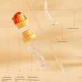 thumbnail image 5 of Water Bottle Spout Conversion Cap with Straw, Reusable Beverage Water Bottle Straw Lid, Flip Top Universal Spout Lid Converter, Spill-Proof Replacement Top, 5 of 8