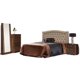 thumbnail image 1 of Recamara Kessa Muebles  Nadia King Size Café, 1 of 2