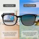 Cyxus Photochromic Anti-Blue Light Square Glasses Black Frame + Transparent to Grey Color Changeable Lenses Sunglasses 8382T01 - image 2 of 10