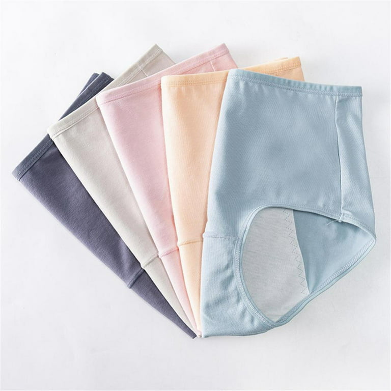 Valcatch Teen Girls Period Underwear Menstrual Period Panties Leak-Proof  Cotton Protective Briefs 