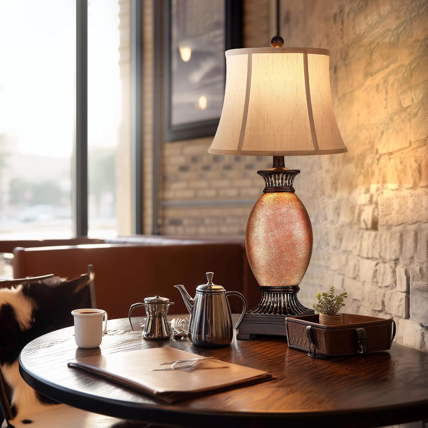 Resin Table Lamp Set of 2