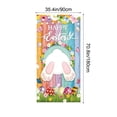 thumbnail image 3 of Weloille Housse de Porte Motif de Pâques 2,92 X 5,92 Pi, Rideau de Porte en Polyester à Imprimé Vif, Lavable et Réutilisable, Déco des Fêtes pour la Maison, l'Entrée, Fête, Célébration de Pâques et Décoration Murale, 3 of 6