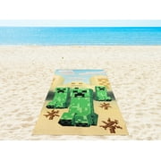 Minecraft "Desert Creeper" Beach Towel, 1 Each