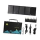 thumbnail image 2 of Bolsa de panel solar Bolsa de carga de energía,Plegable impermeable negro,Caja de panel solar resistente portátil Bolsa de viaje para senderismo 40W, 2 of 8
