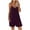 Purple, variant on Jamicy Casual Rompers for Women Gift for Women Womens Rompers Casual Sleeveless Shorts Jumpsuits Overalls Strap Wide Leg Short Romper One Piece Loose Beach Dresses with Pockets
