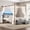 Grey, variant on EnHomee Twin Size Canopy Bed Frame with Headboard Canopy Metal Bed Frame with 4 Removable Posts Platform Metal Canopy Bed, Curtain Not Included, White