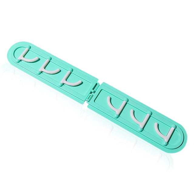Ounissouiy Gancho plegable para puerta, soporte para perchero, colgador de ganchos sin perforaciones para montar en la pared, gancho para esquinas Almacenamiento y organización del hogar verde páginas