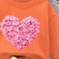 thumbnail image 4 of NIEWTR Toddler pajamas Baby Girl Fall Clothes 1T 2T 3T 4T 5T​Kids Winter Outfits Long Sleeve Trucks Sweatshirt Tops Jogger Pants Set Children Gift Set(A-Orange,1-2 Years), 4 of 4