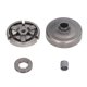 thumbnail image 2 of 7 Teeth Clutch Drum Sprocket Bearing Kit Chainsaw Upgraded Accessories for HUSQVARNA 55 51 50, 2 of 5