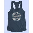 thumbnail image 3 of Earth Laughs In Flowers Racerback Tank Women -Grace Popp Designs, Female x-Small, 3 of 4