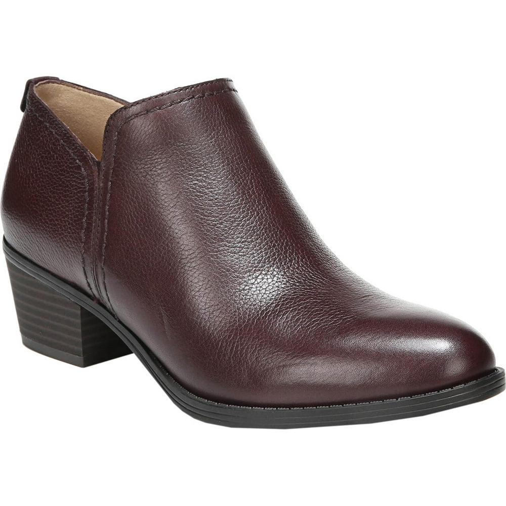 naturalizer zarie leather ankle booties