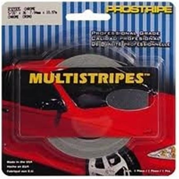 Prostripe R410107 0,19 Po x 15 0 Pi Vinyle Multistripe TapesGunmetal Métallisé