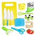 thumbnail image 5 of 17 Pieces Montessori Toys Kitchen Tools For Toddlers-Kids Cooking Sets Real-Todd, 5 of 5