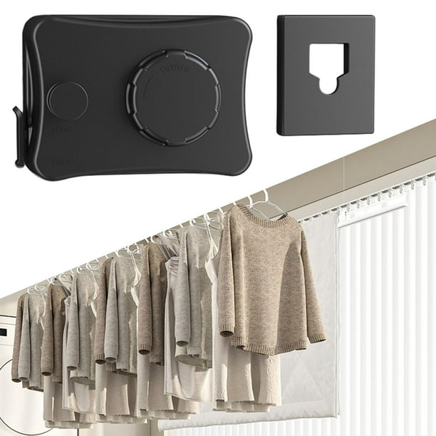 Tendedero retráctil Macarena Cuerda para tender ropa negro