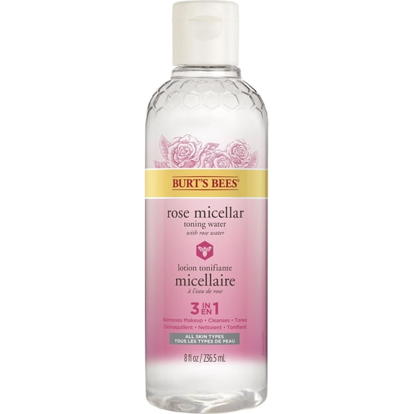 Burt’s Bees® Rose Micellar Toning Water 3 in 1,