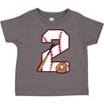 thumbnail image 3 of Inktastic Baseball Second Birthday Two Years Old Boys or Girls Toddler T-Shirt, 3 of 5