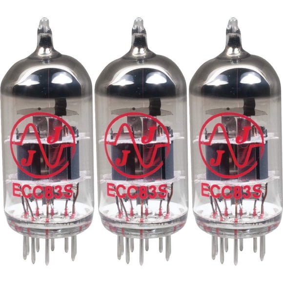 Preamplificador Vacuum Tubes JJ 12AX7/ECC83 (paquete de tres)
