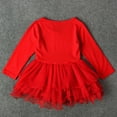 thumbnail image 6 of Odeerbi Baby Girls Toddlers Christmas Dresses 2025 Long Sleeve Lace Princess Gauze Dress, 6 of 9