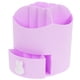 thumbnail image 4 of Organizador de escritorio giratorio con compartimentos para brochas de maquillaje y artículos de papelería., 4 of 6