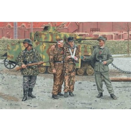 - Dragon Models 1/35 Panzergrenadier Arnhem 1944 (4 Figures Set) Multi-Colored
