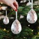 thumbnail image 5 of CaiYueKe Shimmering Christmas Tree Ornaments Plastic Gemstone Pendants Holiday Decorations for Valentines Day Party Wedding Festive Shiny Hanging Baubles, 5 of 7
