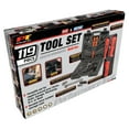 thumbnail image 6 of Performance Tool W1193 SAE/Metric Multi-Use Tool Set, General Household Hand Tools, Auto Repair Tool Set, with Plastic Toolbox Storage Case, Gray, 119-Pieces, 6 of 6