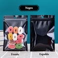 thumbnail image 4 of 300 Bolsas para Gomitas, Bolsas Resellables Pequeñas con Cierre Hermético, Multiusos para Snacks, Frutos Secos, Cosméticos, Accesorios, etc (Negro, 10 X 15 CM), 4 of 4
