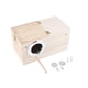 thumbnail image 1 of Nido de Pájaro de madera, casa de madera para pájaros, caja de cría de loros para exteriores, 1 of 5