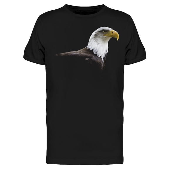 Dazzling Bald Eagle Portrait Tee Men's -Image by Shutterstock