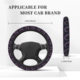 thumbnail image 5 of Haiem Colorful Guitar Print Steering Wheel Cover 15 Inches for Women Men, Neoprene Anti-Slip Cute Car Steering Wheel Grip Wrap Car Accessories Protective Case Cover for Vehicle Truck SUV, 5 of 8