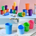 thumbnail image 4 of Color Stacking Game Cup,Kids' Party Cups for Classic Family Game,Plastic Drinking Cups for Preschool Learning Activities,Reusable Cups for Kids,Camping,Picnic,12 Pcs,6.76 Oz, 4 of 7