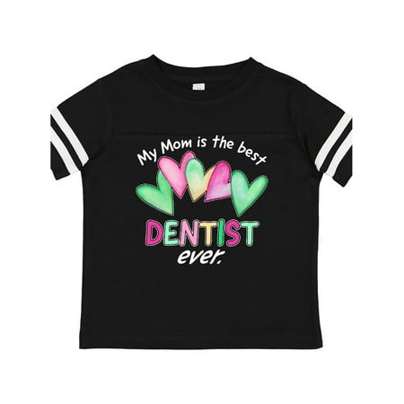 

Inktastic My Mom is the Best Dentist Ever Gift Toddler Boy or Toddler Girl T-Shirt