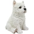 thumbnail image 3 of Ebros Sitting West Highland Terrier White Westie Puppy Dog Statue 6.75"High, 3 of 5