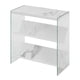 thumbnail image 1 of Librería Convenience Concepts R4-0361 de Mármol Blanco Sintético, 1 of 1