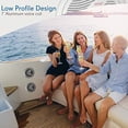 thumbnail image 3 of 150 Watts 6.5'' 2 Way Marine Speakers (Silver Color), 3 of 5