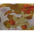 thumbnail image 5 of oneOone Georgette Viscose Dark Mustard Fabric Abstract Ink Texture Sewing Material Print Fabric By The Yard 42 Inch Wide, 5 of 5