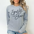 thumbnail image 3 of Women's Inspirational Sweatshirt - Sparkle and Shine (M, LightPink), 3 of 7